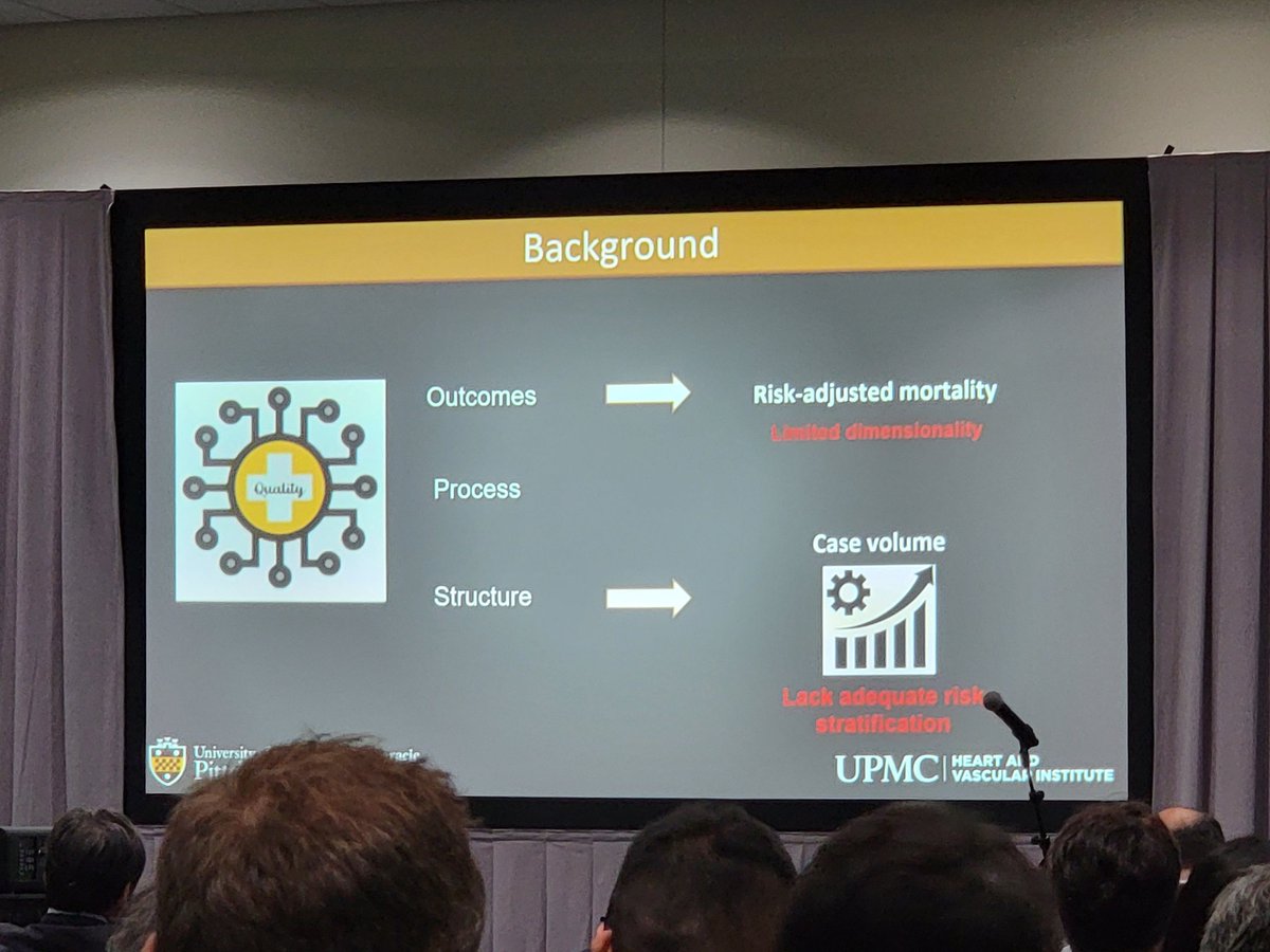 DVervoort94's tweet photo. Dr. Carlos Diaz-Castrillon @UPMC_CTSurgery presents an STS-ACSD analysis of failure-to-rescue after ATAAD surgery:

🔎 Operative mortality imperfect quality metric ➡️ #FTR

⚖️ Volume ~ outcomes (inflection at 5-10 cases/y)

❓️ Late survival? QoL?

#AATS2023 https://t.co/7TslYsZBTO