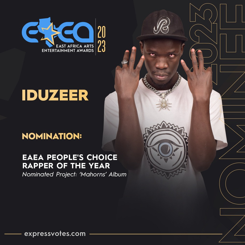 iduzeer's tweet photo. Another nomination as rapper of the year east African eaea award
Vote for your best rapper of the year https://t.co/fzR1rnnpUY https://t.co/c3XlK4Fh5j