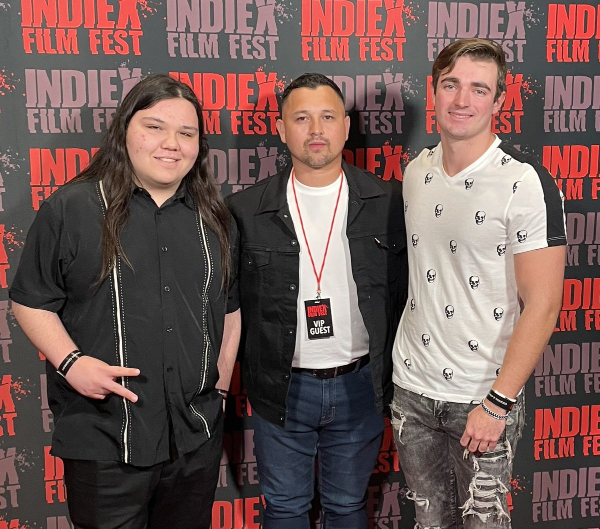 With #actor Norton Leufven and #Director #writer #composer Christopher Baiza at #premiere of WaterDawg.  #indiexfilmfest #brentanthony