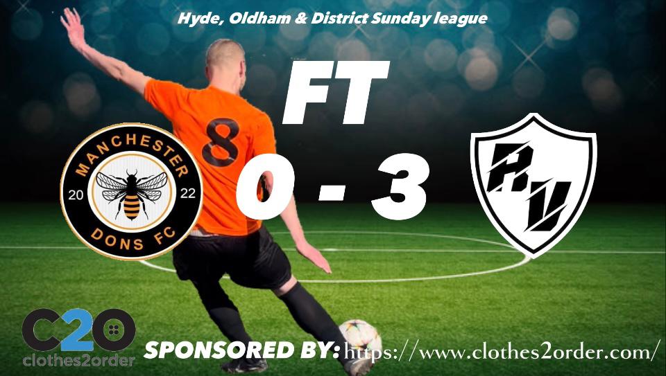 ManchesterDons's tweet image. 3-0 loss to @roytonvilla 
Wasn't our day at all missed a few players and it shown today, we are much much better than this, well done to @roytonvilla was a good game

M.o.m @b3njimen 

Sponsored by @clothes2order