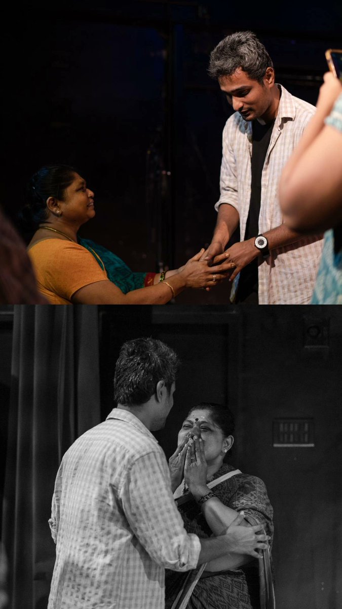 kdthecomic's tweet photo. Moments after the show 🥹
#Kdno1
@FlyingSlip_ 🤗❤️
Captured by Varshitha https://t.co/WB6U3ZSs1y