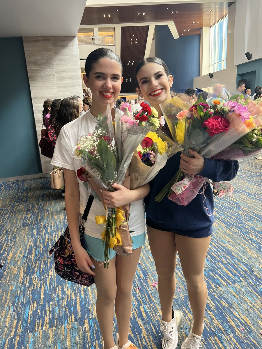 Congratulations to Camille Reynolds and Violet Guerra on their performance with Melba’s Dance Studio. Way to go Prancers! 💙💛