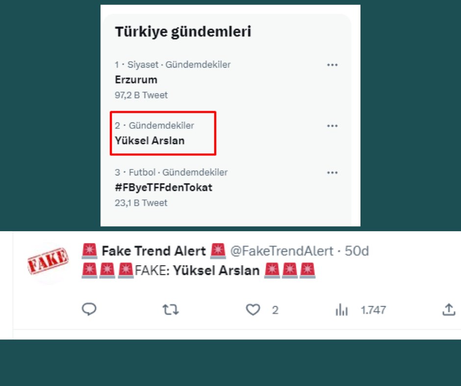 TrendTurka's tweet photo. Ankara 3. Bölge #İYİPARTİ Mv. Adayı Yüksel Arslan'ın para vererek, Twitter'da SAHTE gündem olduğu ortaya çıktı.

#faketrends @FakeTrendAlert #trend https://t.co/HfaedmEmdR
