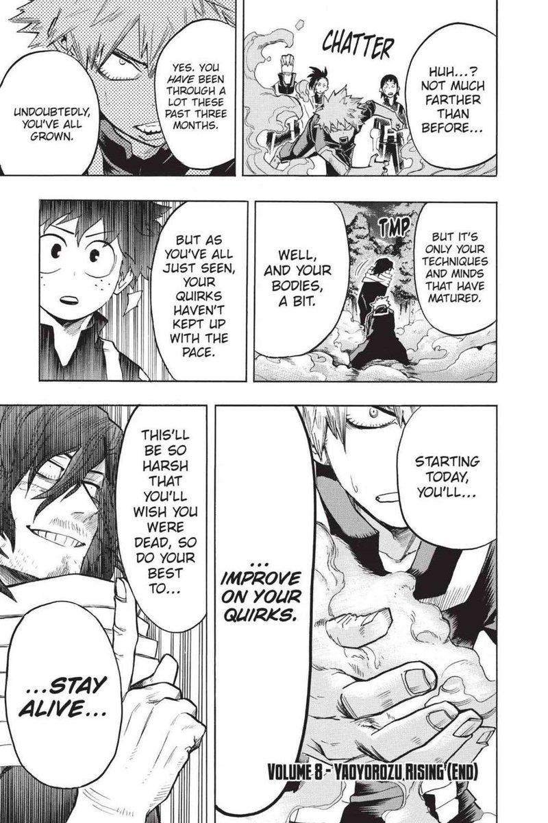 TwiceJaeger 🚬 on Twitter "Vol 58 (Sports Festival, Hero Killer, Final