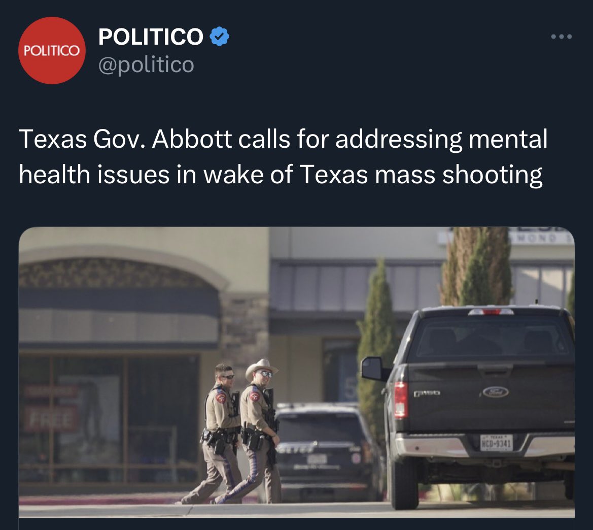 RonFilipkowski's tweet image. I guess we are the only country in the world with mental health issues, which is why this keeps happening here.