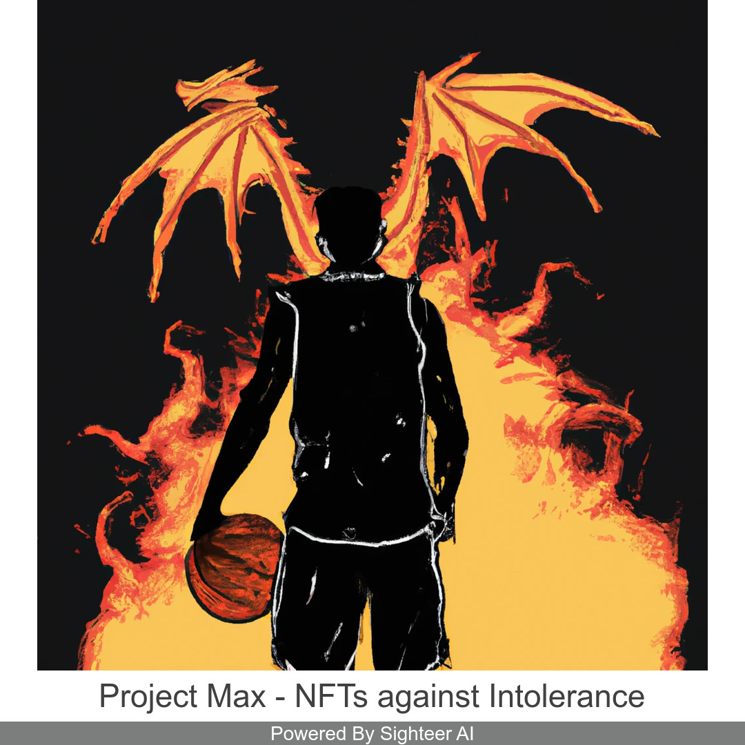 ProjectMaxClub's tweet image. It takes a crowd to fight hate – it’s a goal worth fighting for #Sport #ProjectMax #NFT