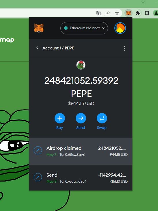 IarryIe's tweet photo. 🎉 The #PEPE airdrop just went live!

Check eligibility and claim $PEPE on our site:
🔗 https://t.co/g8aJrP9VJk

#pepecoin #pepeai $bob $mong $sui #mong #dogeai $bog $guac $wojak #memecoinseason #wojak #memecoins $monke $arb #floki  #bybit #kucoin $king #ethereum $eth #binance https://t.co/OwSGZp0vh8