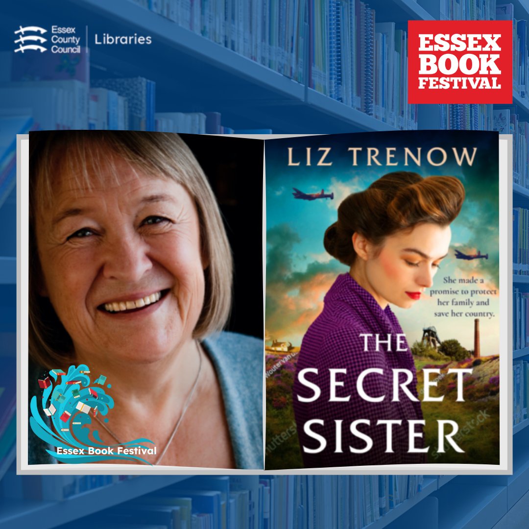 Author Liz Trenow will be talking about a gripping and heart-breaking story of love, courage and a sister’s sacrifice which shines a light on the forgotten heroes of World War Two.

Coggeshall Library 🏫
7:00 PM - 8:00 PM ⏰
Thursday 8 June 2023 📅

Visit: libraries.essex.gov.uk/news/essex-boo…