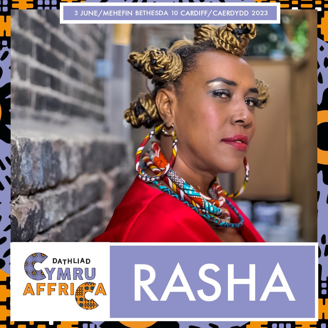 Artist announcement: We're honoured to have Sudanese <a href="/OfficialRasha/">Rasha</a>
&amp; her band joining us from Spain. Rasha has collaborated with Youssou N'dour, <a href="/KNAAN/">K'naan Warsame</a>
<a href="/GeoffreyOryema/">Geoffrey Oryema</a> &amp; others. Info/tickets Bethesda 1-3 June: bit.ly/3LIoPgD Cardiff 10-11 June: bit.ly/3M0Rq2k