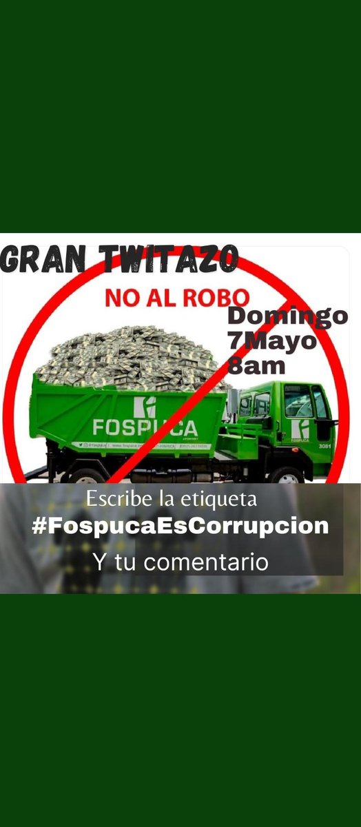 Ladfuentes21's tweet photo. Ya basta de joder al pueblo
Fuera los  corruptos
@TarekWiliamSaab
 #FospucaEsCorrupción https://t.co/zFlMK8o2GS