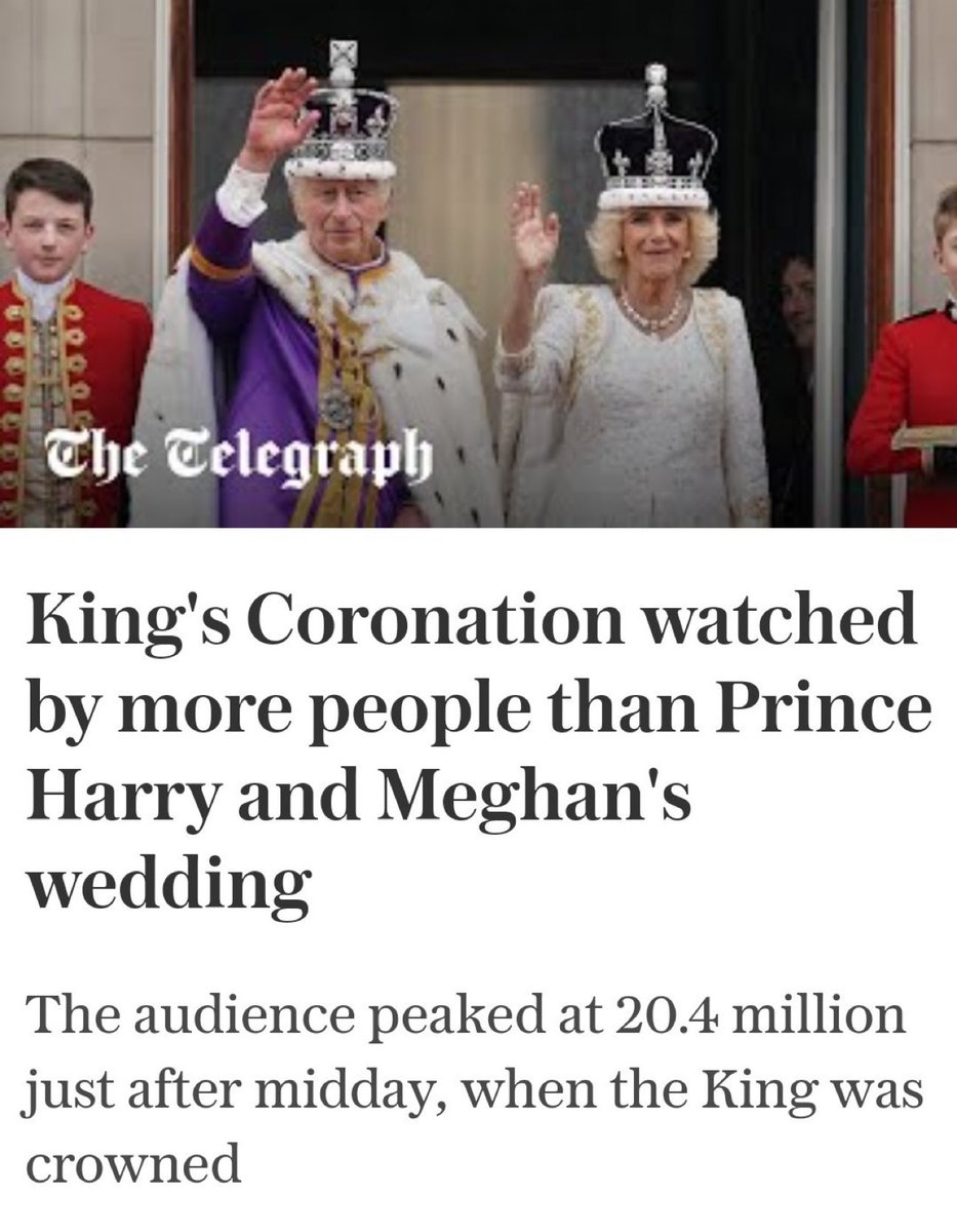TribesBritannia's tweet photo. Whatever you do, do not share this with the Sussex Squad.

#Coronation https://t.co/ocZRecw5aE