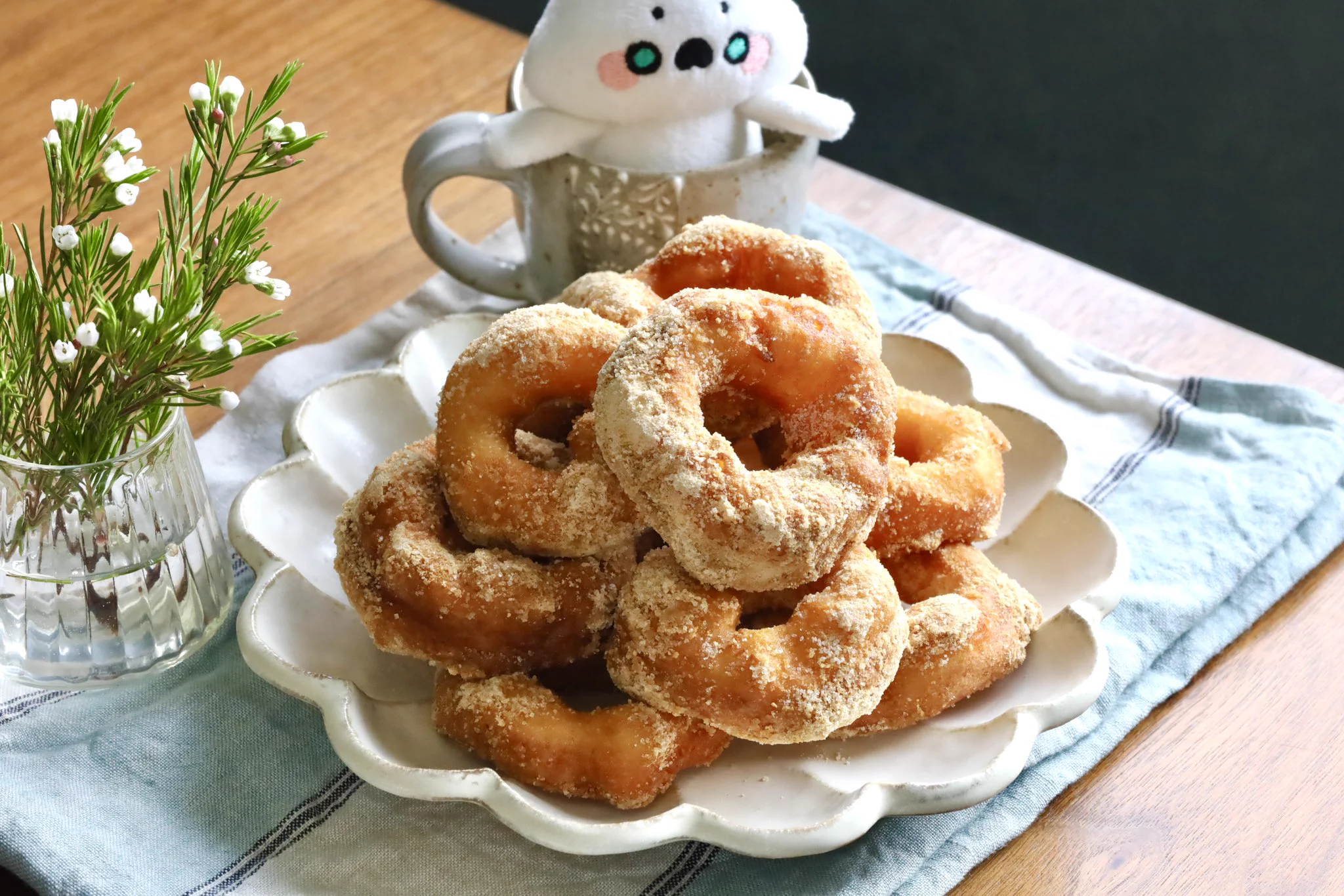 柔らかモッチモチ！お豆腐や白玉粉を使ったおいしそうなドーナツレシピ！