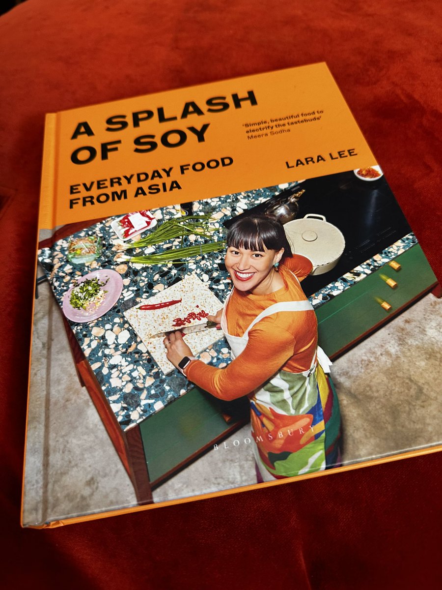 japster2008's tweet photo. Terrific book @LaraLeeFood. Thank you so much for sending me a copy. So much to cook!! https://t.co/XPE0Lh04eK