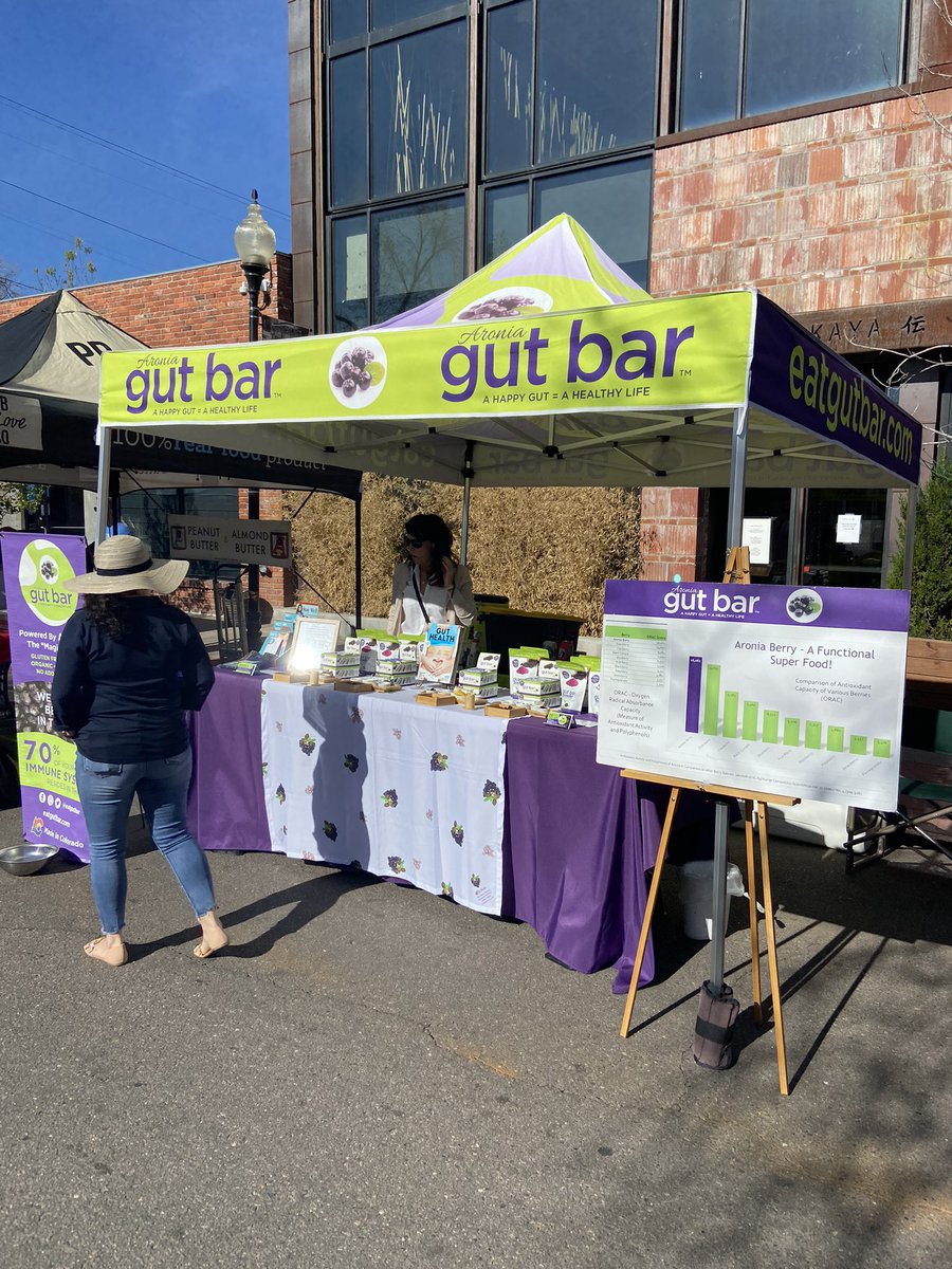 eatgutbar's tweet photo. First day of the Famers Market 2023! New products. New packaging. Same great taste! Come see us!!! https://t.co/cx9V5vUV5P
