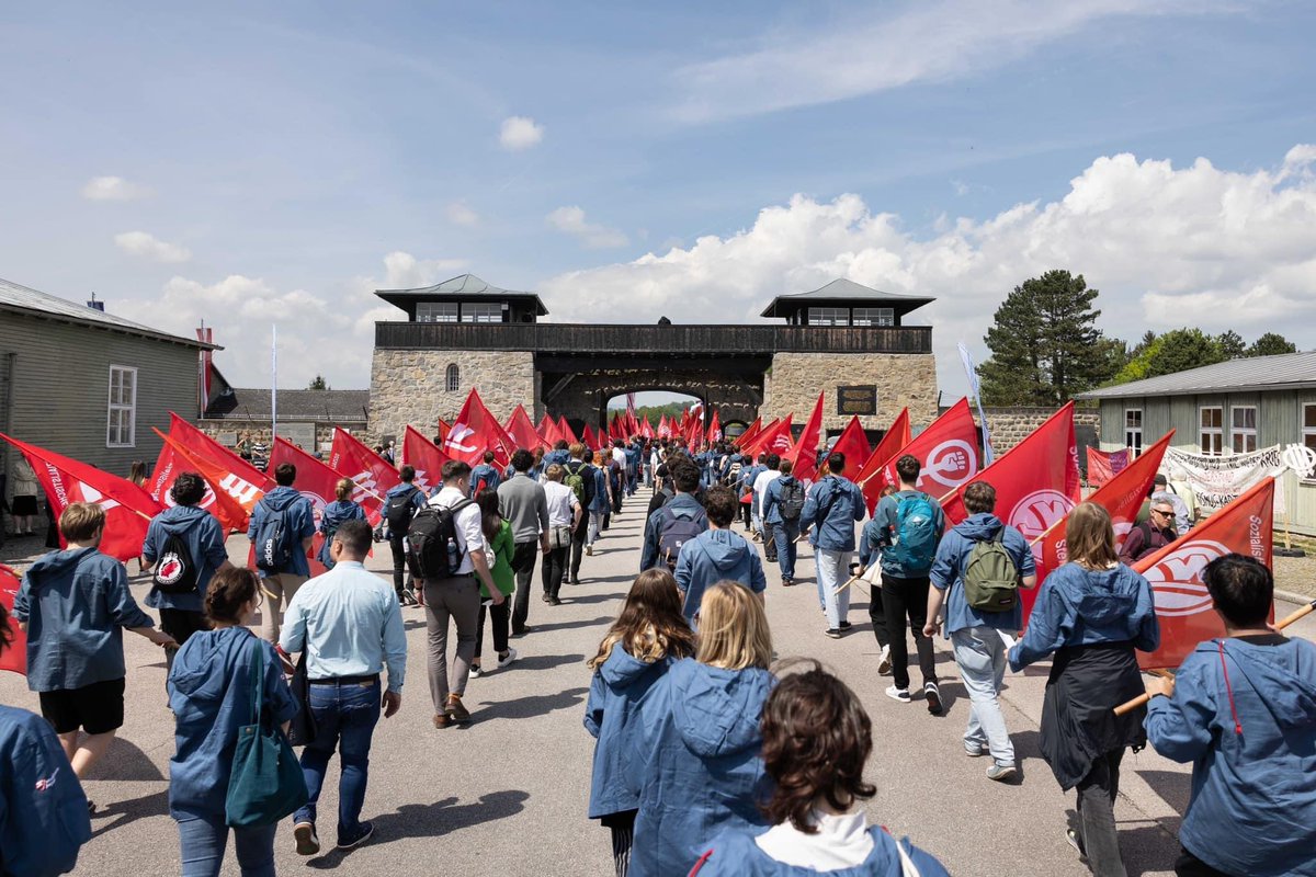 emitterhuber's tweet photo. Heute Vormittag war @rendiwagner bei der Gedenk- und Befreiungsfeier in der KZ-Gedenkstätte Mauthausen: Nach 78 Jahren bleibt niemals wieder, niemals vergessen und immer mutig aufzustehen gegen jede Form der Menschenverachtung, des Antisemitismus und der Hetze unser Auftrag. https://t.co/miLLTJjvzb