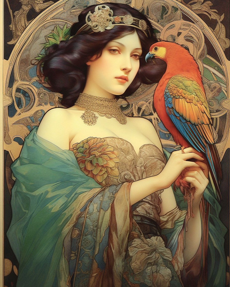 Mucha style for tattoo concept

#midjourney #AIArtCommuity #AIArtworks #tattoo #tattooart #tattooartist #tattooconcept