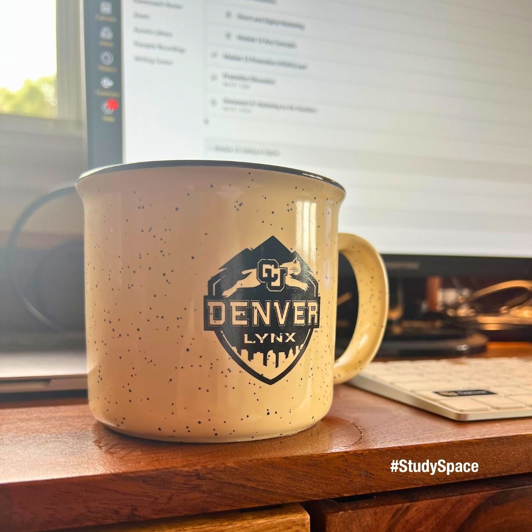 Check out Brand Ambassador Weston's #studyspace! 🤓

Weston's study essentials include: his computer, a tablet for any handwritten homework, a book for when he needs to take a break, and his favorite #CUDenver coffee mug! ☕

What are some of your must-have study essentials?
