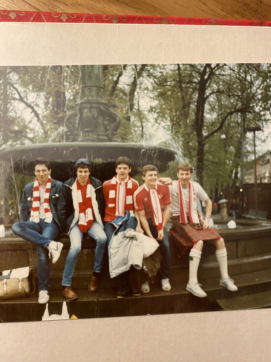 AndrewLowden1's tweet photo. @dadbegg Just as well you posted in that order, saved me causing upset by declaring me & my mates trip to Gothenburg on May 11th 1983 as my greatest day (sorry wife and children ๐) COYR #oneteamineurope ๐๐ฅ https://t.co/8T06oJJi10