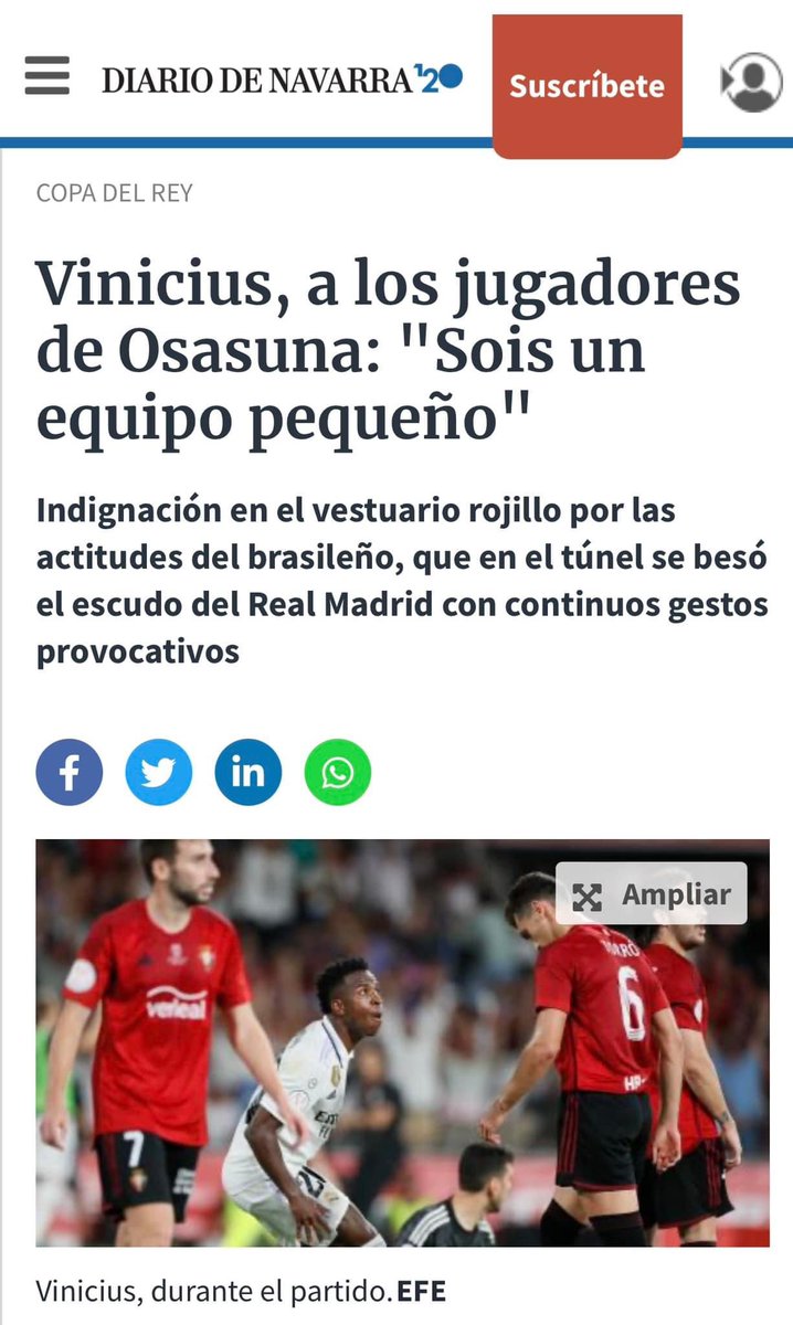 Tener cierta destreza con un balón, ganar mucho dinero y ser muy famoso no justifican ciertas actitudes y comportamientos carentes de humildad, que constituyen un pésimo espejo de falta de respeto y de valores para la sociedad 
#respeto 
#valores