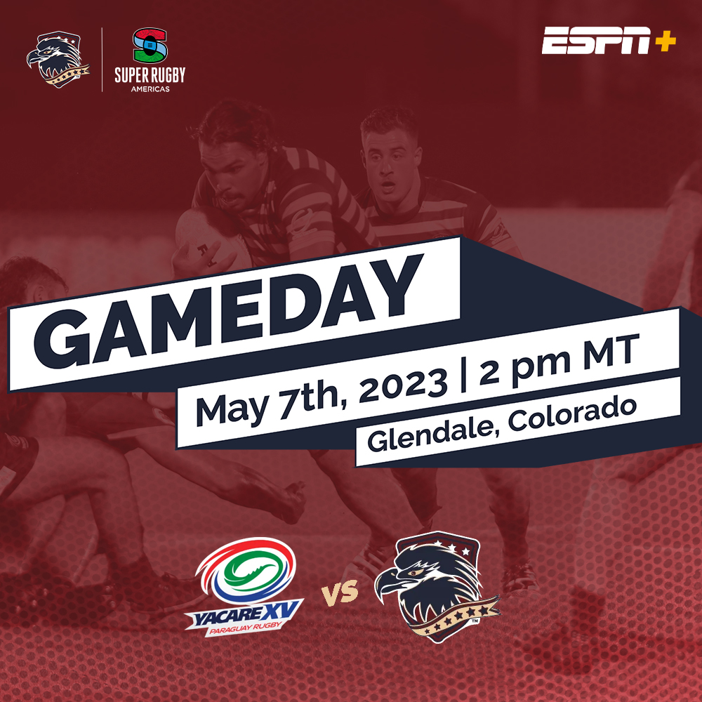 Join us for the final @AmericanRaptors home match today as they face @YacareXV in @SuperRugbyAM Round 11!

🎟 AmericanRaptors.com/Tickets 
📺 espn.com/espnplus/catal…
#RaptorsRugby | #SuperRugbyAmericas