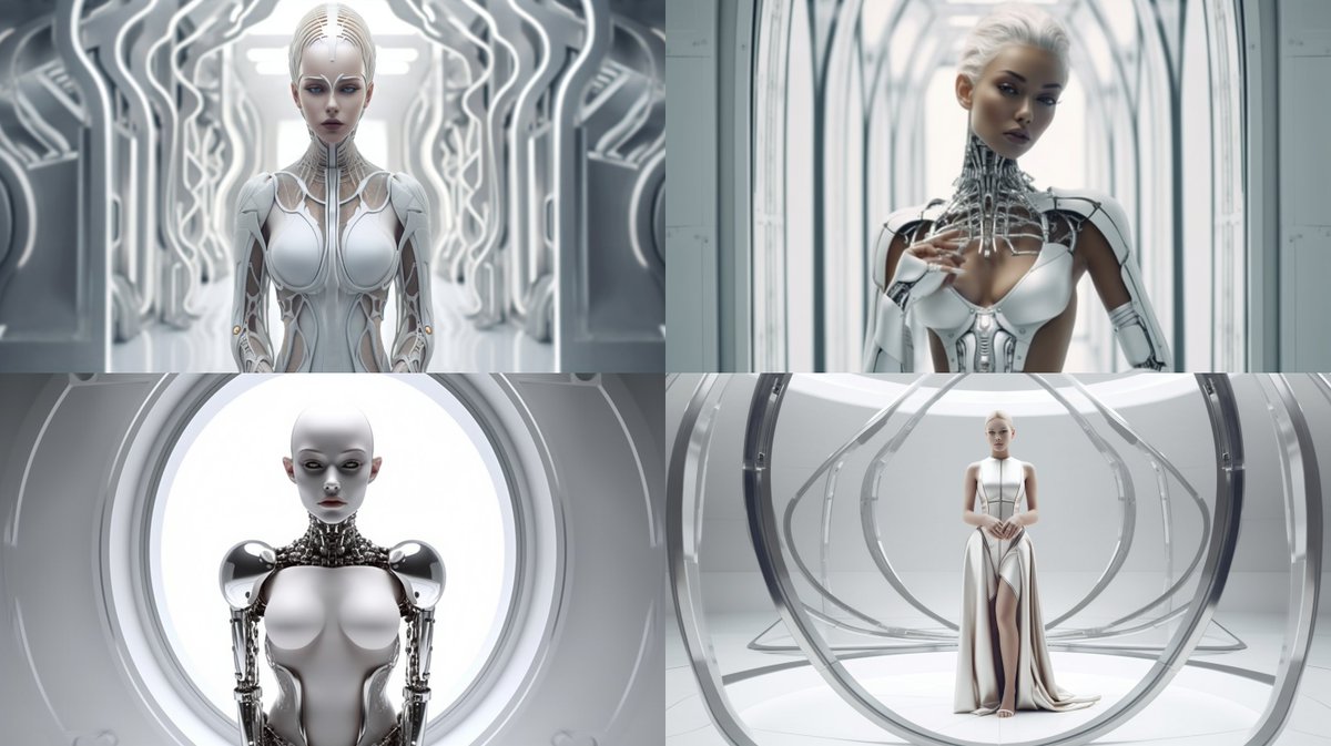 Merging prompts from <a href="/youseememiami/">sergio casciu</a> and @saana_ai gets some stunning results. 

Original prompts:
x.com/saana_ai/statu…
&amp;
x.com/youseememiami/…

#midjourneyv51