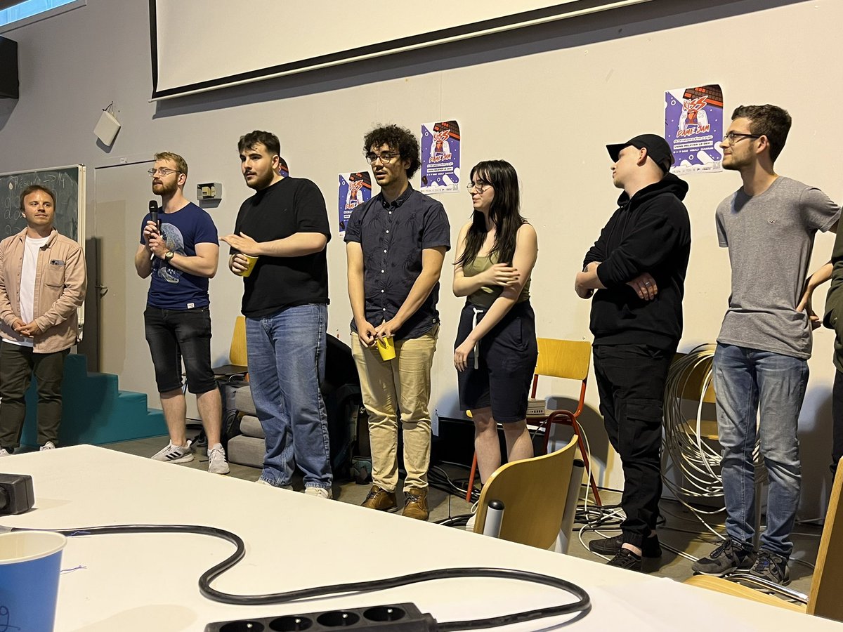WALGAbe's tweet image. And the winner is la Team Pixel Wizards et son jeu Sourire de Minuit: itch.io/jam/kiss
#LaKiss #GameJam
@digitalwallonia @heajofficiel @quai10charleroi @micbelgique #ForJ