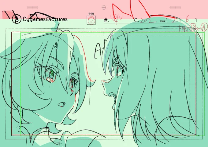 RTTT 第4話 総作監修 西谷さん無双。 #ウマ娘 #ウマ娘ロードトゥーザトップ
