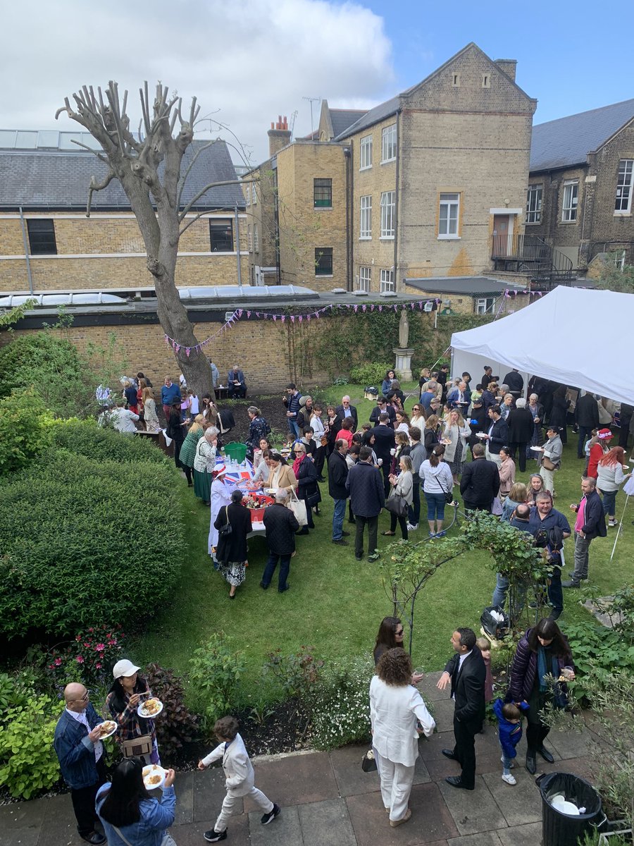 Lovely Coronation Big Lunch at St Mary’s today