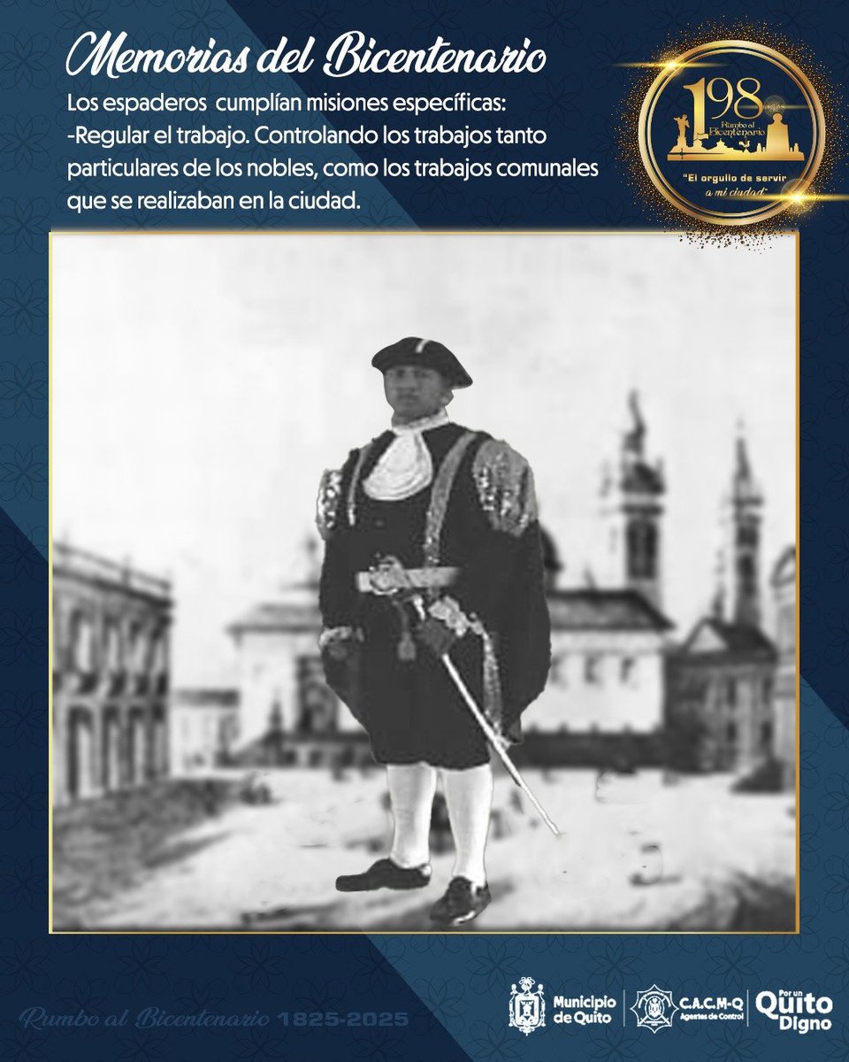 AldasRamiro's tweet photo. 👨🏻‍✈️⏳📖 Desde nuestros inicios, nuestro compromiso con la comunidad se encuentra latente al trabajar por un #Quito mejor y una comunidad con sana convivencia ciudadana.

#SomosAgentesDeQuito 💙 #MemoriasDelBicentenario https://t.co/0fiJQLhvcW