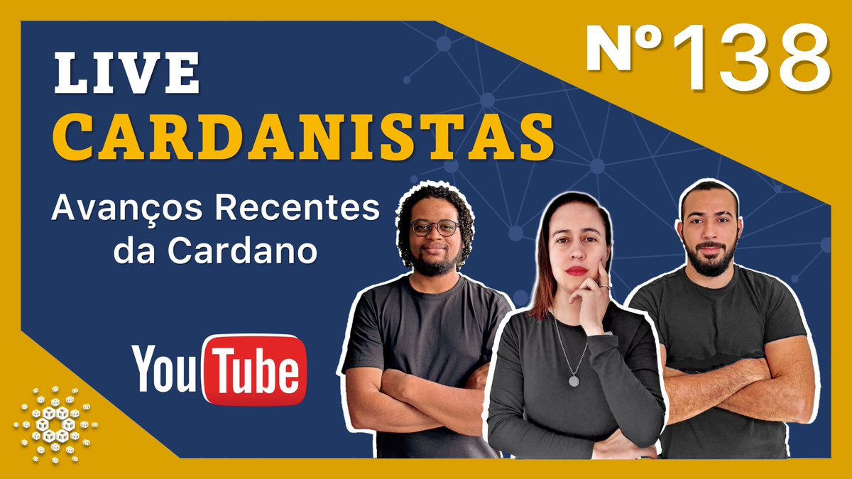 cardanistas's tweet photo. Convidamos a todos para nossa live nº 138, com o tema: Avanços Recentes da Cardano + Novidades da Semana + Perguntas e Respostas

Domingo, 07/05/2023, às 16h. UTC-3 (Horário Oficial de Brasília).

Aguardamos você!

#PoolCards #Cardanistas #Cardano

 https://t.co/lqsge4fOQg https://t.co/IAY63JNdKC