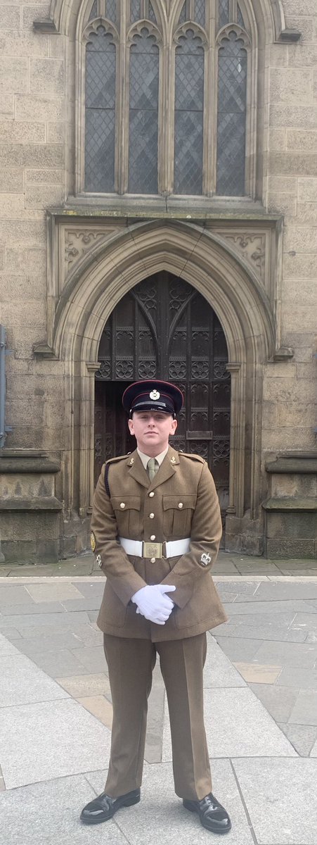 Lovely Service and proud to attend Joseph’s first official engagement as Lord Lieutenant’s Cadet to mark the Coronation of King Charles III