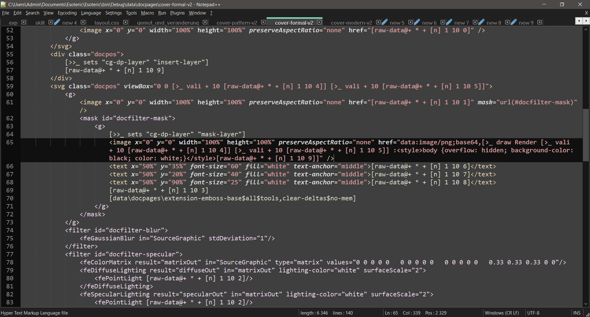 EsoDevOfficial's tweet photo. How did I do it? Well, basically what happens is that the Render call for draw renders the HTML provided to it into an image using a second browser style display and then returns that code back to the main browser which displays it. https://t.co/y1KmuEhKoH