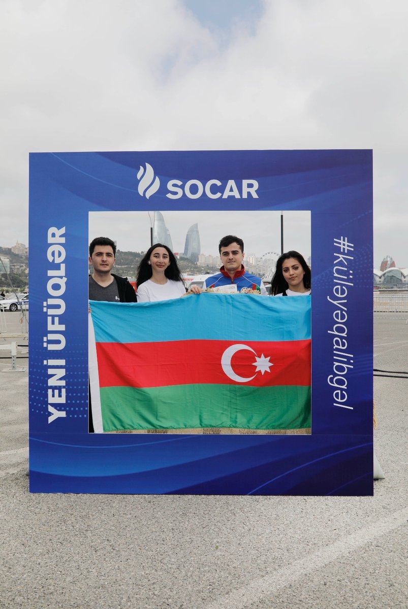 🗓Mayın 7-də Heydər Əliyev Fondunun təşkilatçılığı ilə keçirilən Bakı Marafonunda 2️⃣5️⃣0️⃣0️⃣-dən çox #SOCAR əməkdaşı ilə birgə #küləyəqalibgəl|dik.

#bakumarathon 
#SOCARNewHorizons