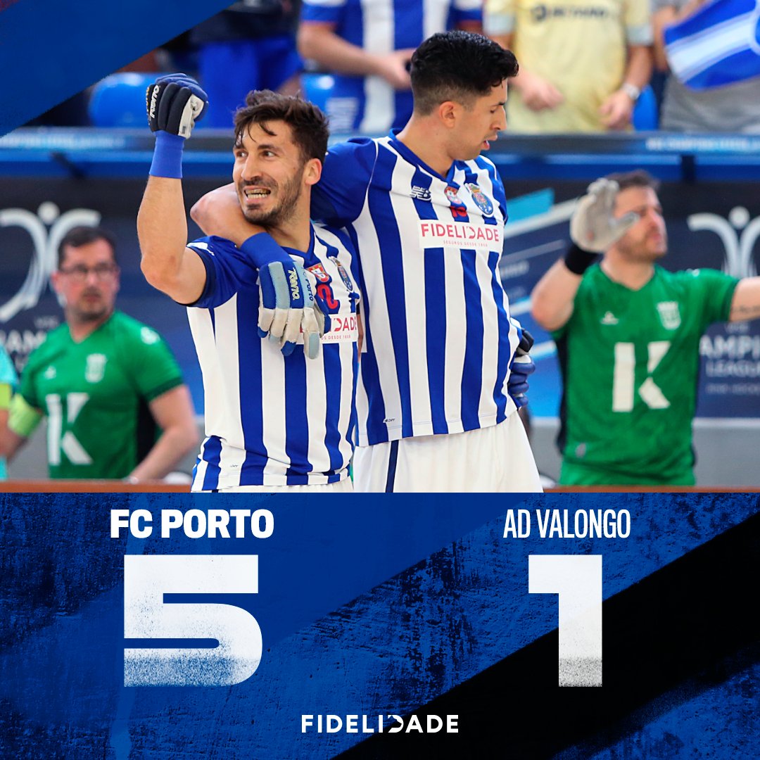 FCPorto's tweet photo. JÁ ESTÁ! É NOSSA! 💙🤩

CAMPEÕES EUROPEUS! 🏆

#FCPortoHoquei #FCPortoSports https://t.co/X0mQS1T4Dp
