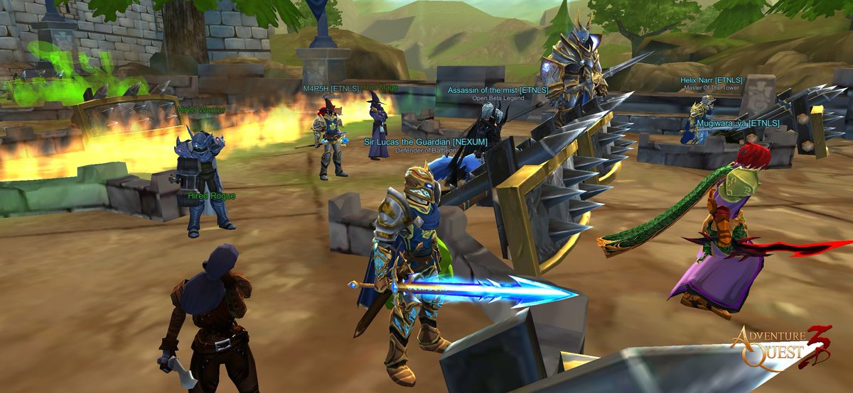 Battleon will always be safe with this Heroes, Battle On! #AQ3D