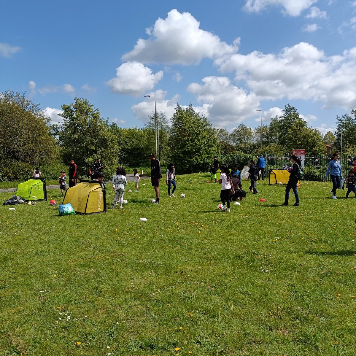 LeicNirvanaFc's tweet photo. Great afternoon at the @hamiltonresass Kings Coronation Big Lunch event today. Thanks for inviting us to be part of the day. The children and young people certainly did like football. 

Well done to all the volunteers on the day. https://t.co/mBWFN2u8Cx