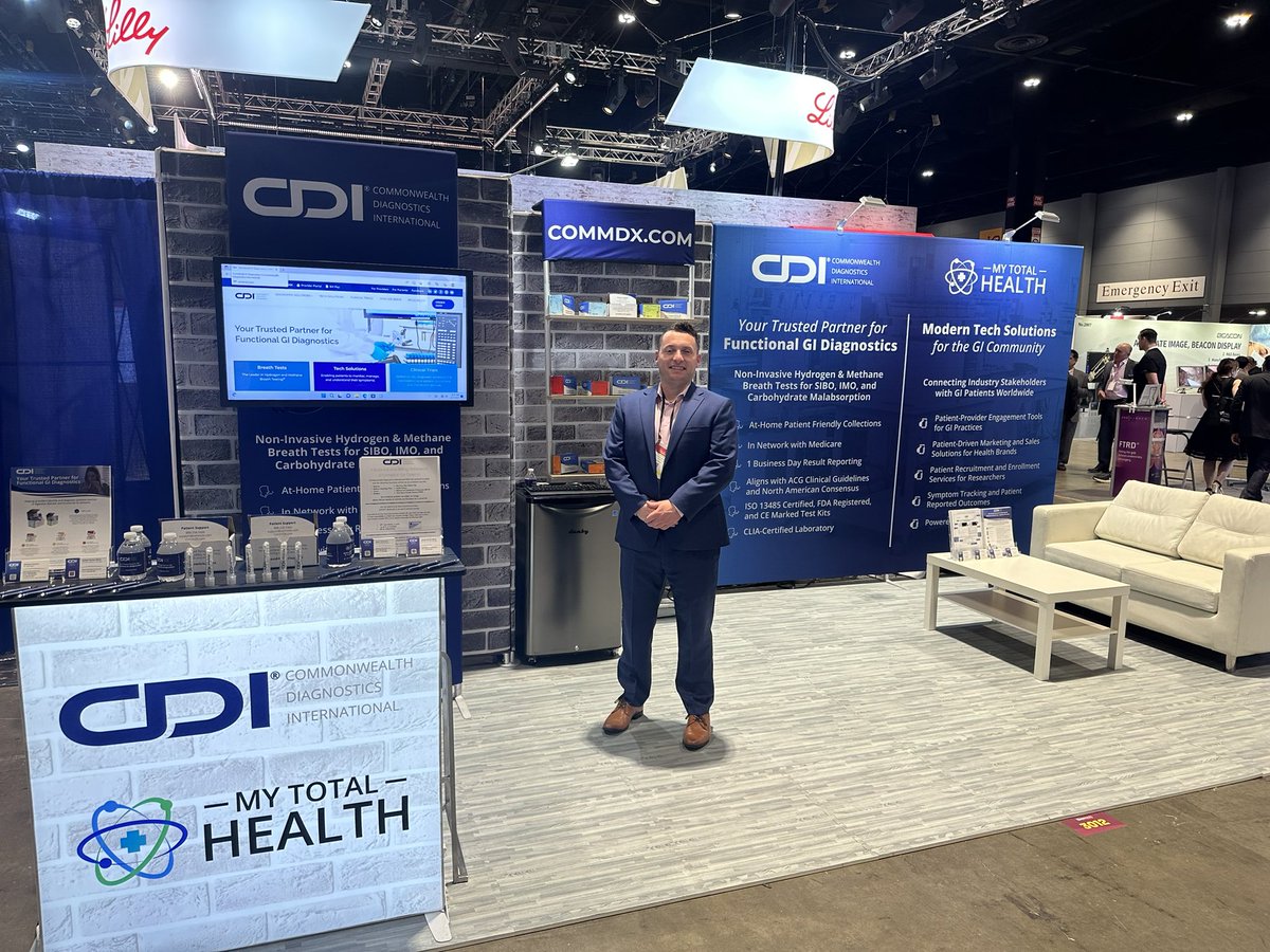 CommonwealthDX's tweet image. We are #HereForDDW and ready to network with the #GIcommunity in Booth 3012! Let’s talk #FunctionalGI diagnostics!

@DDWMeeting 
@CommonwealthDX 
@MyGiHealth 

#DDW2023 #GItwitter #medtwitter #functionalgut #gastroenterology #breathtesting