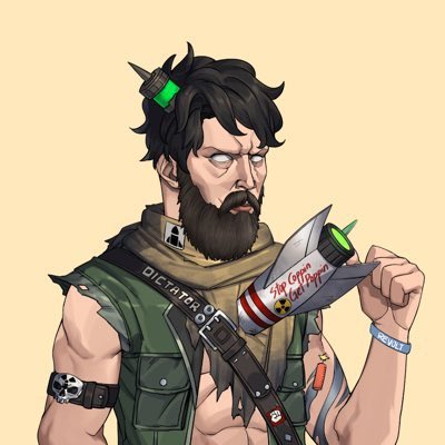 Lemmeholdsum's tweet photo. #NewProfilePic #aladeened @DictatorsNFT_ #SOL #NFT #REVAMP #wagci #NUKEPROTOCOL
In Aladeen we trust $NUKE. @laputeen #LEMMEHOLDSUM https://t.co/6TtEYbSpro