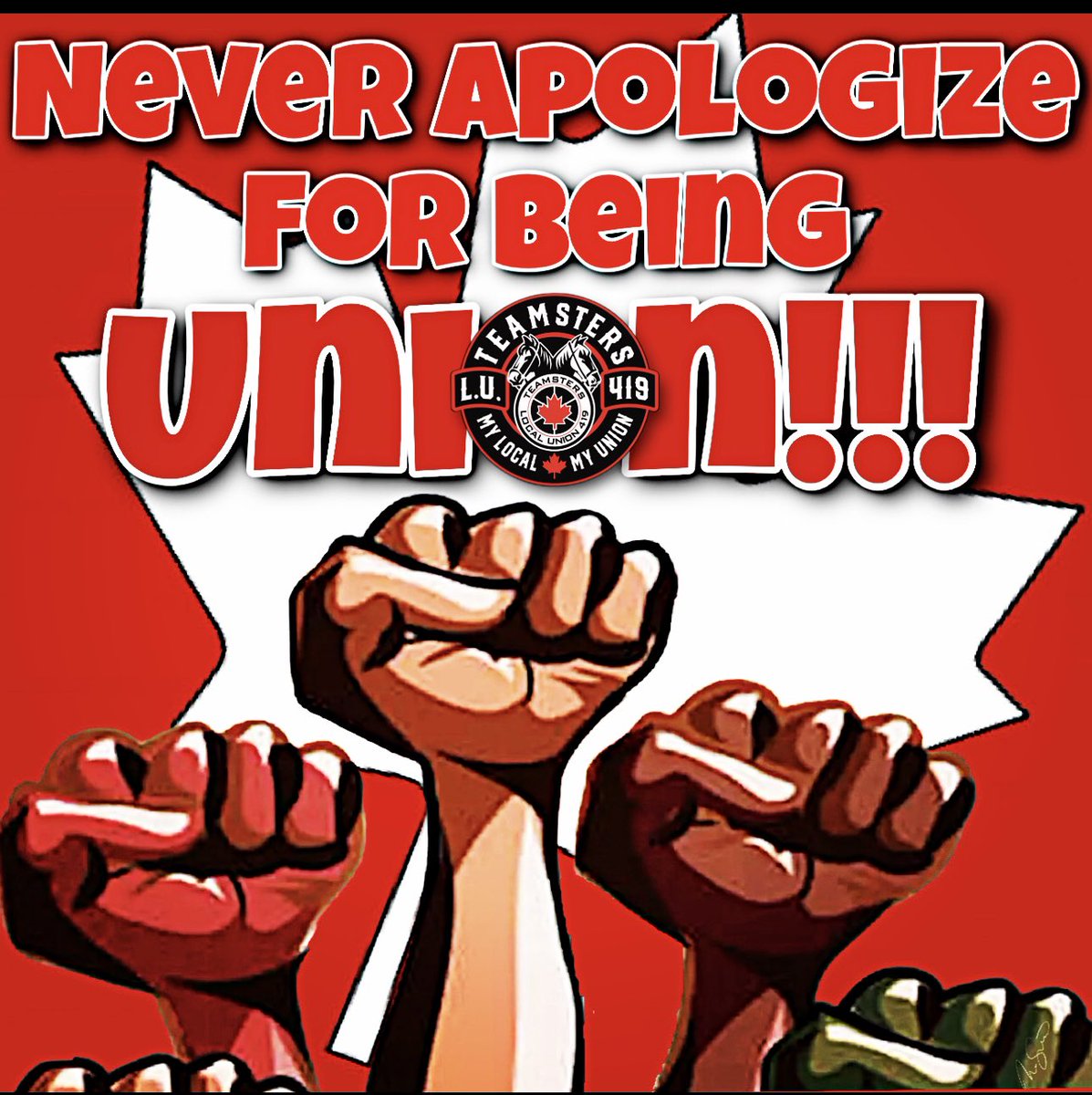 jasonsweet419's tweet image. Fight Together, Win Together 🇨🇦🇺🇸💪
 #MyLocal #MyUnion #UnionProud #Union
