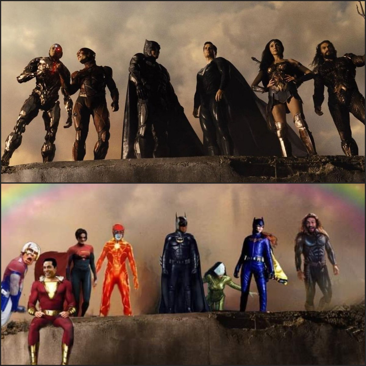 MARVEL\DC\USA on Twitter "FireJamesGunn Zack Snyder vs James Gunn"