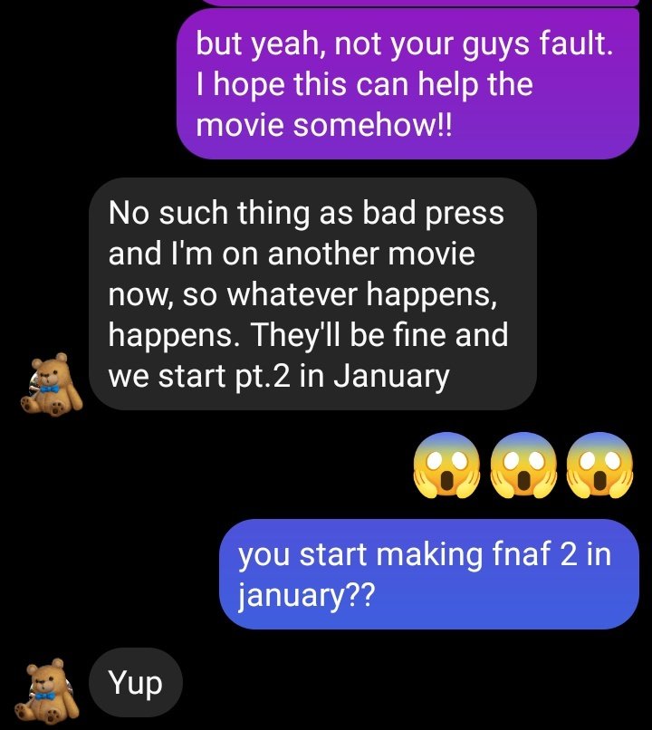 FNAF Movie Updates on X: To protect his identity, we are keeping