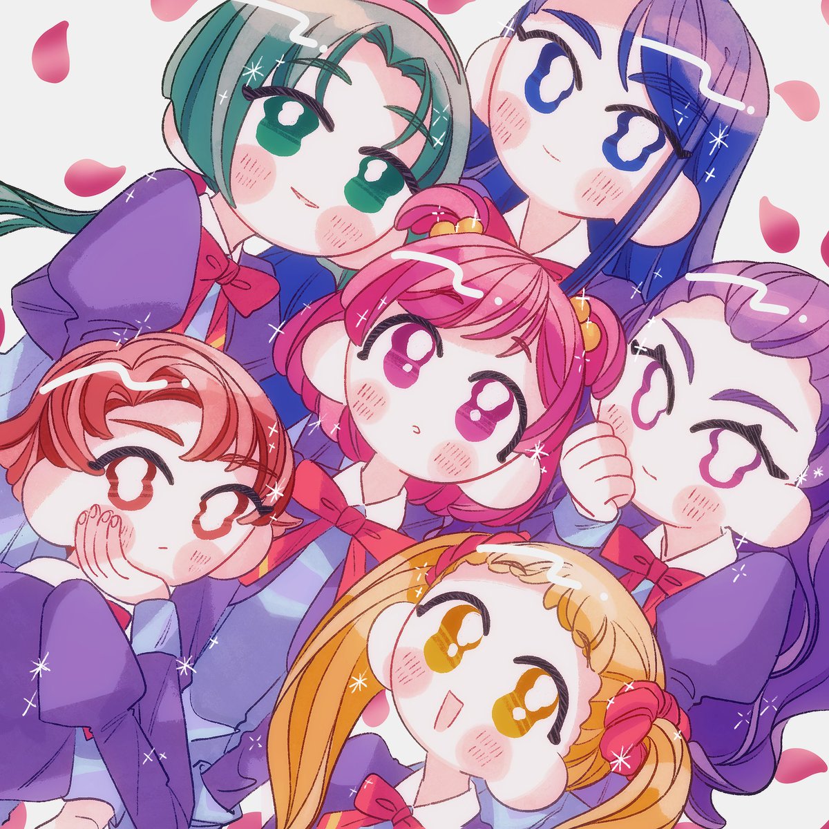 プリキュア「--------------------------------------- 」|いちまる🍿ご依頼募集中💐のイラスト