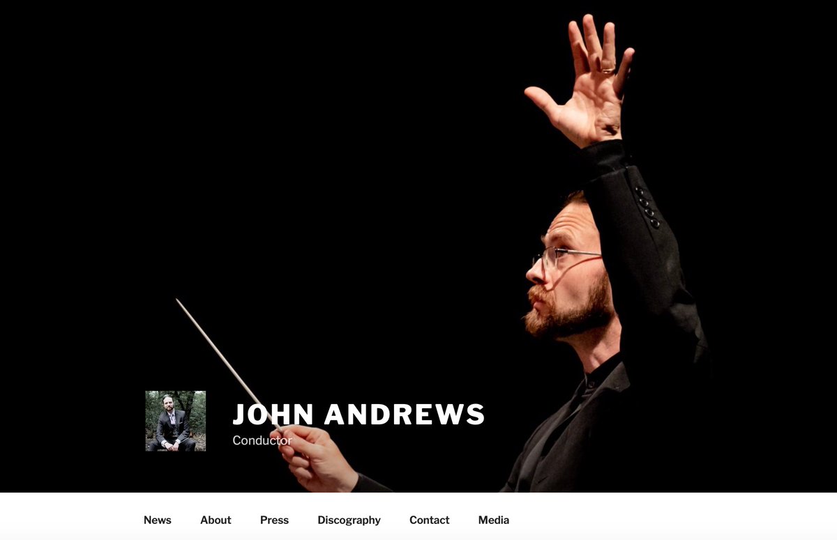 Following your advice, my website is now cleaned up, radically scaled back and - crucially - up to date at: johnkandrews.com