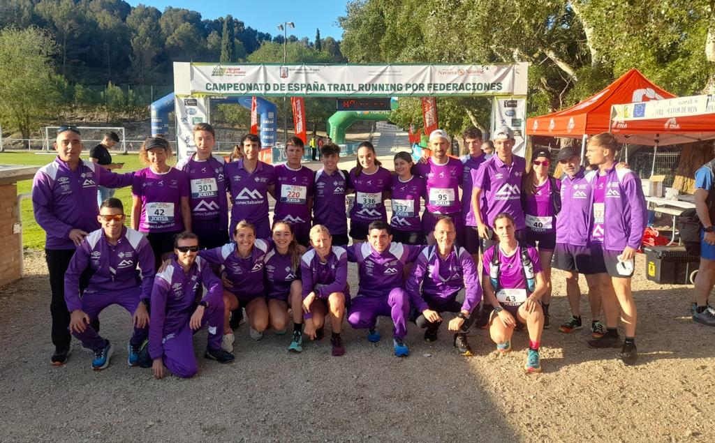 bieletgn's tweet photo. Molt bon paper @fatletismeib al Ct @atletismoRFEA trailrunning.  Enhorabona a tot@s, atletes i equip tècnic. Avui suport especial a @damiaramis x la seva injusta DQ i q ens ha privat de la 1a medalla x equips en un ct oficial. Orgull d'equip!! https://t.co/BIXcZoa73n