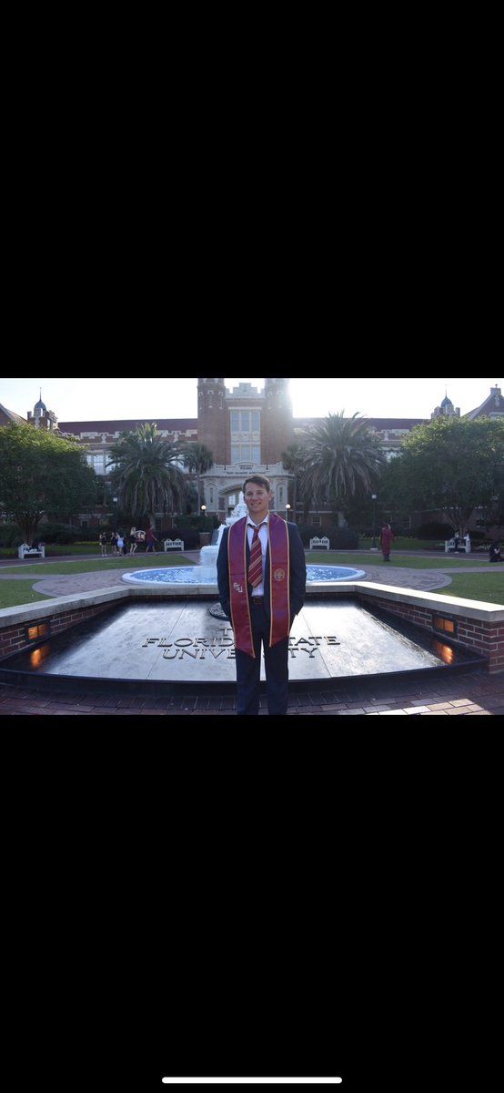 WKinnard's tweet photo. Officially an alumni at my dream school 🎓 https://t.co/927WWCtCyn