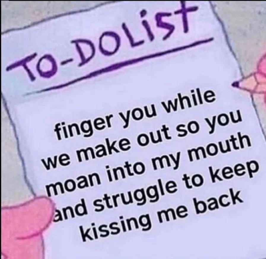 His schedule is full today...
Better get started.