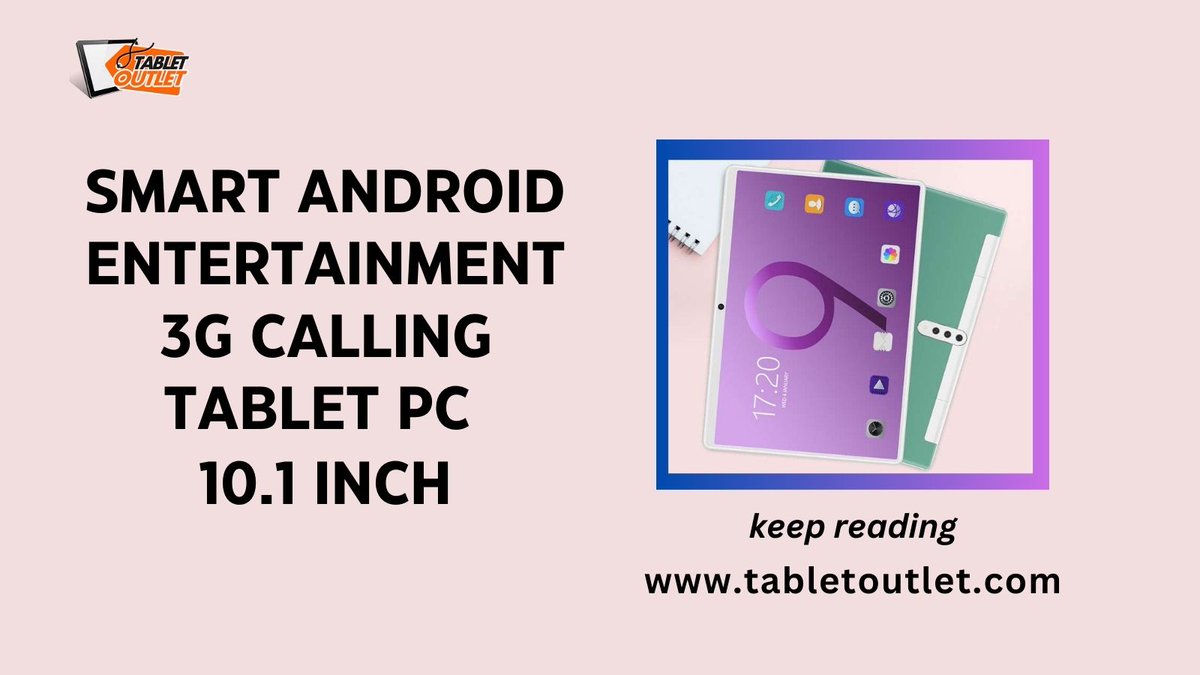 Smart Android Entertainment 3G Calling Tablet PC 10.1 Inch.
tabletoutlet.com/product/smart-…
#technology #techno #techhouse #technolove #technews #technogadgets #technogadget #technogamers #tablet #tablets #tabletsamsung #tabletsforkids #tabletsetting #tablets