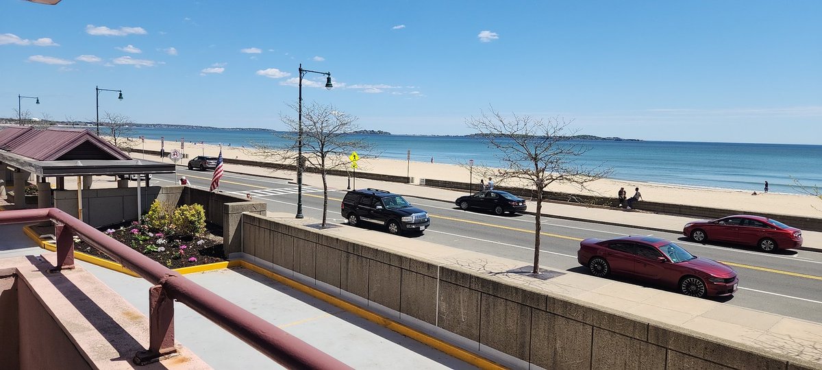 It's a beautiful day for an open house at a condo with an ocean view of Revere Beach! Come visit <a href="/LyricProperties/">Lyric Properties</a>, we're here until 2pm today -- 350 Revere Beach Blvd., Unit 2-2A, Revere.