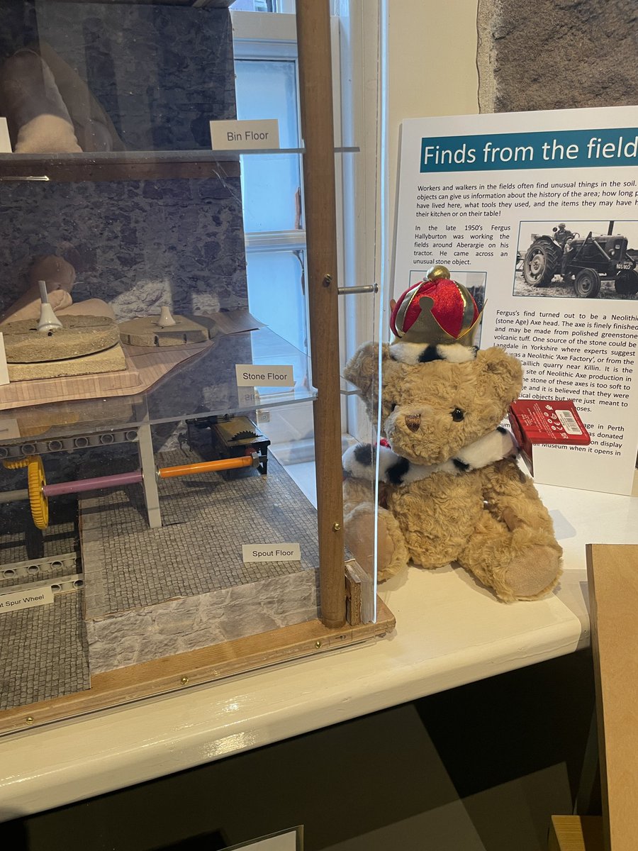 MuseumAbernethy's tweet photo. Aaaand that's a wrap on a fabulous opening weekend.  Thanks to everyone who came along to see us - #CharlieBear's new home will be announced tomorrow (once we find the cheeky wee chap)! https://t.co/JqPmvg7TO4
