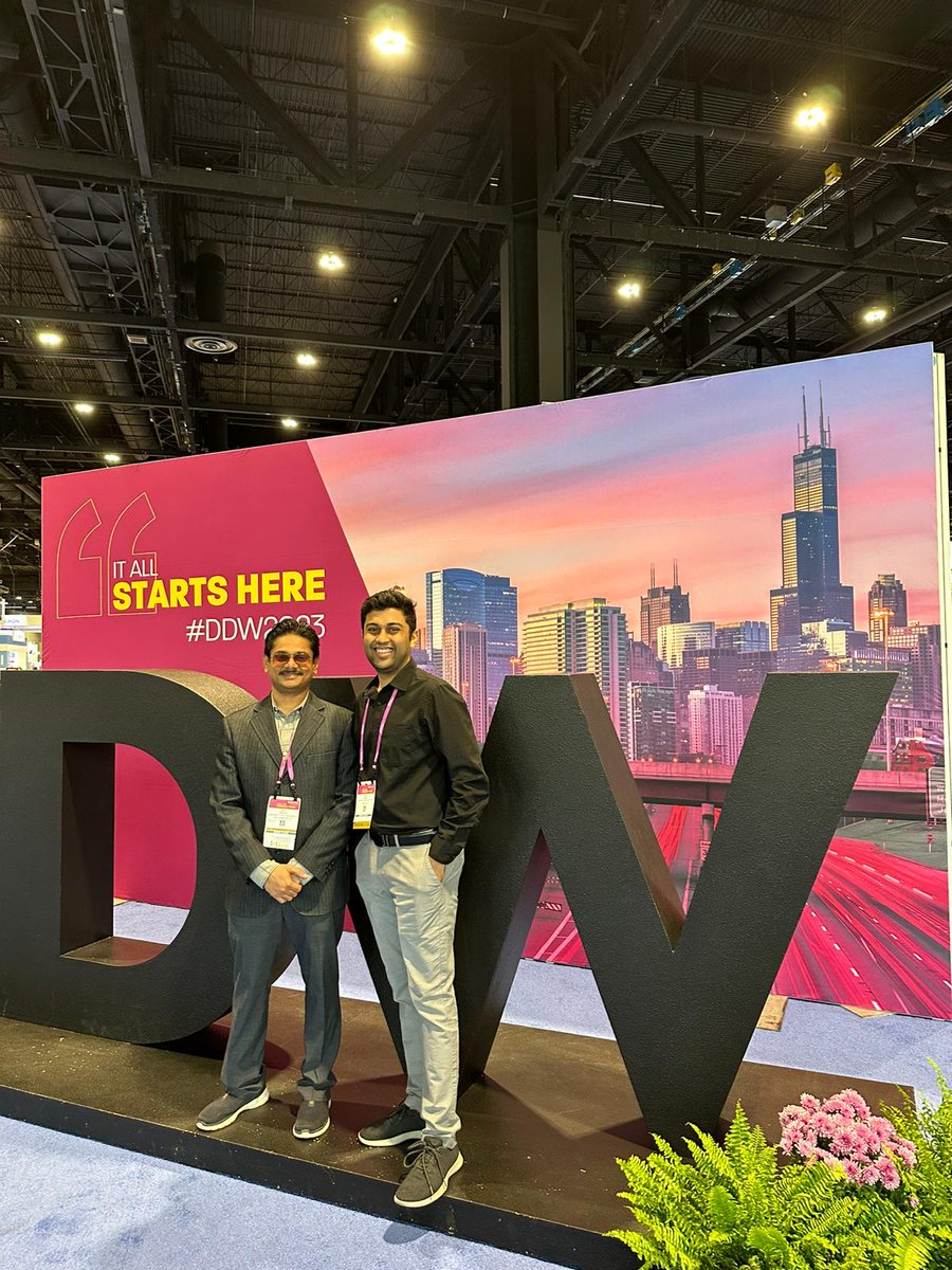 PARTHRPATEL96's tweet image. #DDW2023 Finally meeting my Mentor Babu Sir !! @BabuPMohan2 #forestplot